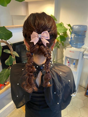 ヘアセット/10代20代/姪浜