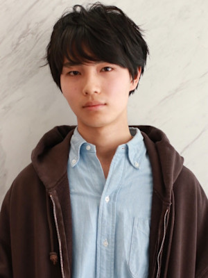 メンズマッシュショート ツーブロック 爽やか 束感 20代