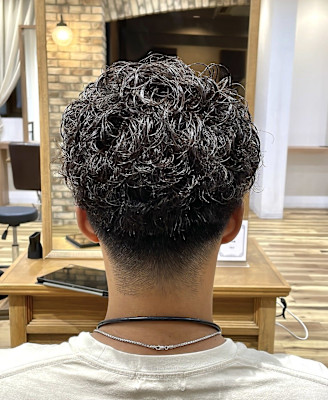 【メンズ×スパイラルパーマ】