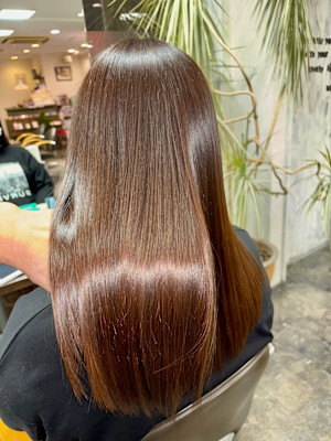 酸熱カラートリートメント