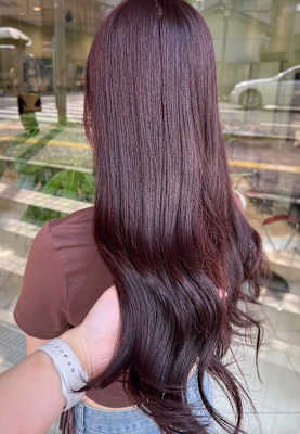 髪質改善カラー