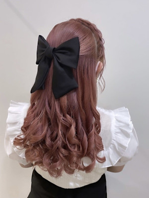 編みかちゅ‪✕‬ハーフアップ