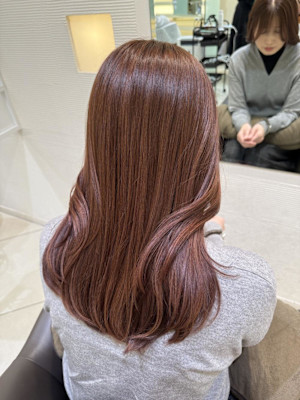 □春おすすめピンクブラウン