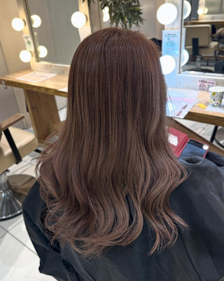 [aina]塗り分けカラー/ベージュ