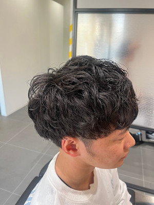 奈良メンズシャドウパーマシャドーパーマ
