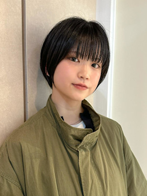 柔らか丸みのカジュアルショート