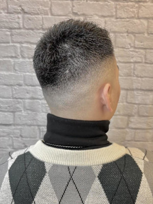 フェード＋アイロンパーマ