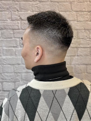 フェード＋アイロンパーマ