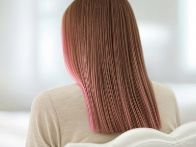 レッドカラー/ケアカラー/髪質改善カラー/艶と透明感