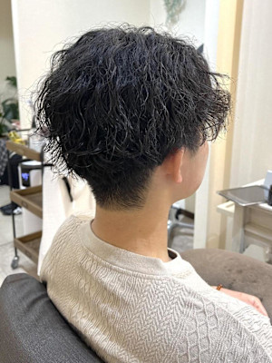 【ジュレベール 益田】メンズ　ソフトツイストスパイラルパーマ