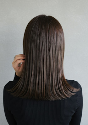 30代40代50代髪質改善酸性ストレート縮毛矯正/菊池真琴