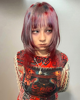 オーダーメイド　デザインカラー　ハイトーン　原宿/表参道