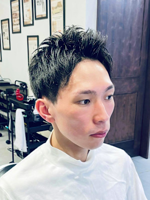 【30代 男性】ロンドンアップバング（大宮/バーバー）