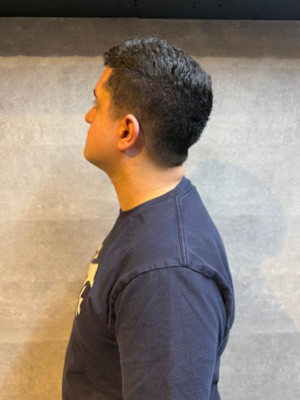 女性ウケ間違いなしのローフェードスタイル