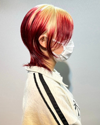 ルーツカラー　デザインカラー　ハイトーン　原宿/表参道