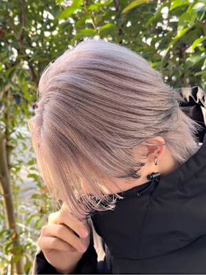 エンドカラー　デザインカラー　ハイトーン　表参道/原宿