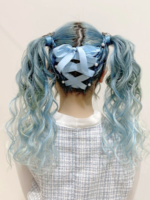 レースアップ☆高めツイン