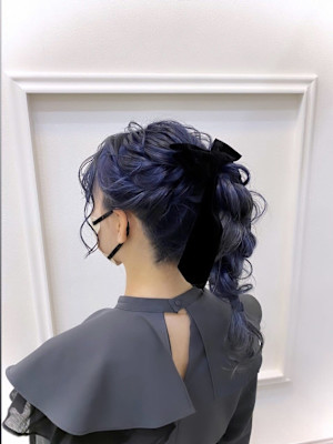 おしゃれヘア☆ねじりポニーテール