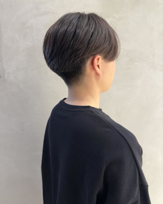 センターパート/ニュアンスパーマ