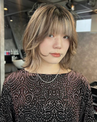 セクションカラー　デザインカラー　ハイトーン　表参道/原宿