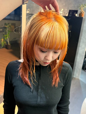 オーダーメイド　デザインカラー　ハイトーン　表参道/原宿