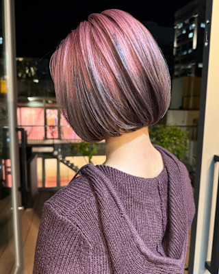 ルーツカラー　デザインカラー　ハイトーン　表参道/原宿