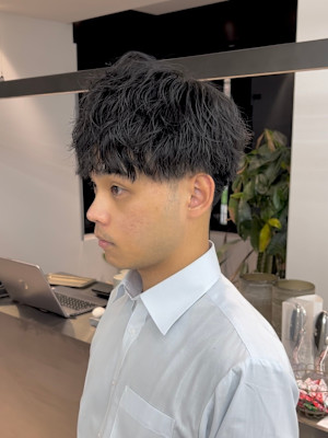 【爽太指名限定】コンパクトマッシュ　ツイストパーマ