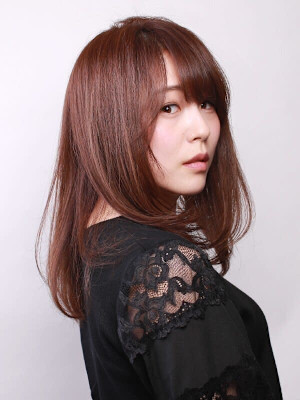 艶カラー/小顔カット/ミディアム/ロング【茗荷谷駅】