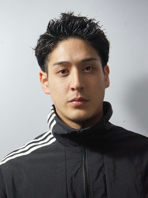 ソフトツイストアップバング