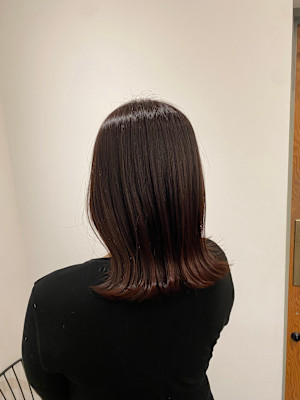 カラー/髪質改善/イルミナカラー/ピンクブラウン/モテ髪