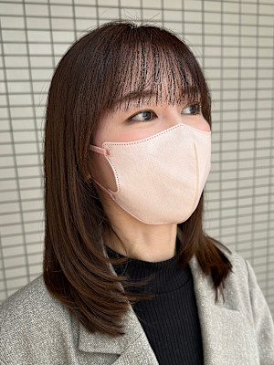 ミディアムレイヤーカット/白髪染め