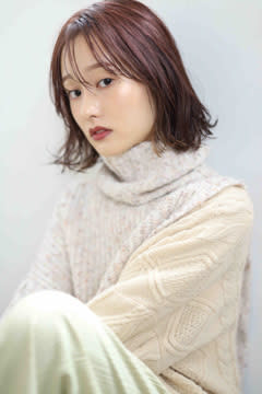 ふんわりピンクブラウン【高円寺　東高円寺　新高円寺】