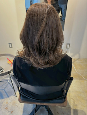 【R HAIR SALON】グレーベージュカラー