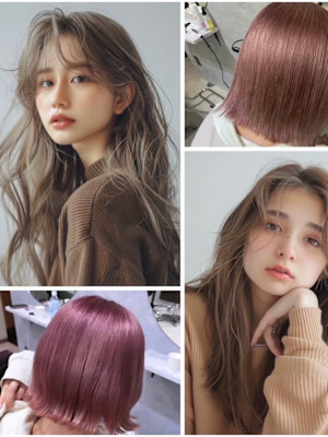 ブリーチカラー、ダブルカラー