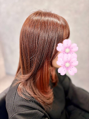 ここが魅力☆ピンクのインナーカラー