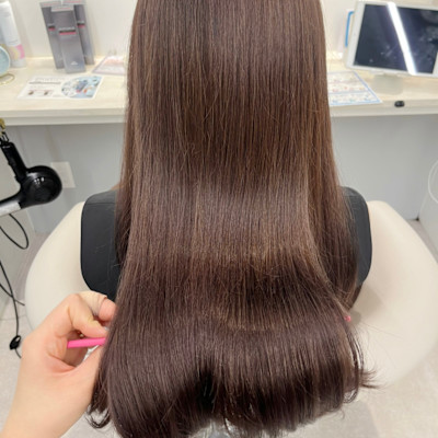 髪質改善/酸熱トリートメント/チョコレートブラウン