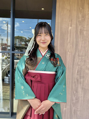 卒業式袴アレンジ