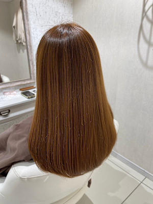 カッパー系サラサラロング