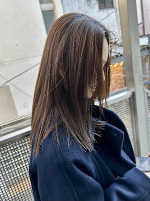 【REN】@ren_kunii グレージュ×レイヤー