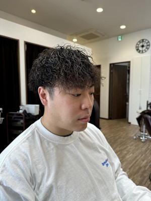 『メンズパーマ』 ツイストスパイラル