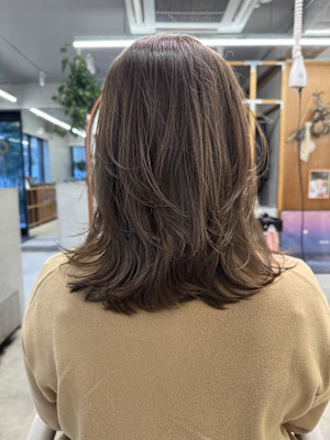 レイヤーボブ/ミディアムレイヤー