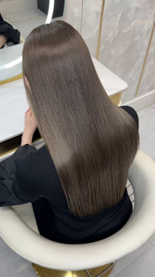 【大人艶カラー♪】premium髪質改善×オリーブベージュ