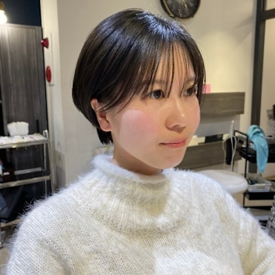 丸みショートスタイル