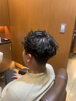 スパイラルパーマ