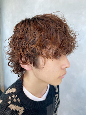 シャドウパーマ/メンズパーマ/マッシュウルフ