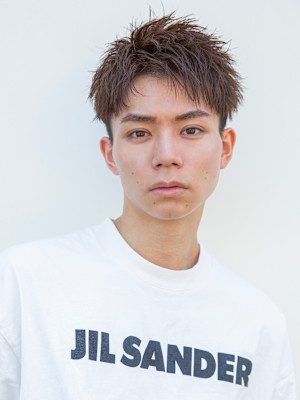 【小久保style】メンズカットツーブロックツイストウルフ