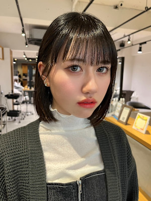 気持ち幅広前髪【acala吉祥寺/アカラ/ボブ】