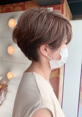 【WORKS】ふんわりマッシュショート