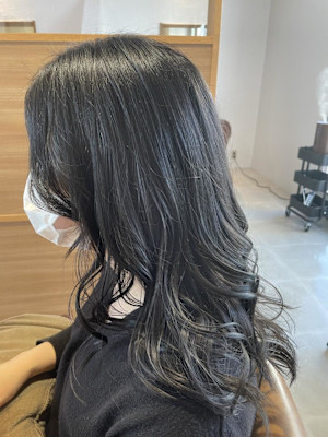 long hair×ゆるめウェーブ