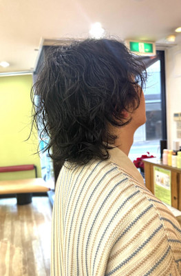 メンズセクシーウェーブスタイル